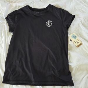 Billabong Black Graphic Logo Tee